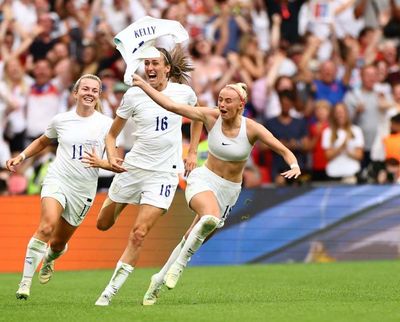 Pride of the Lionesses: England’s road to Euro 2022 glory – in pictures