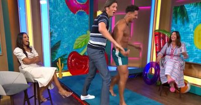 Scots Love Island hunk Jay Younger booted off This Morning by Vernon Kay