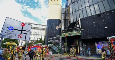 Thick smoke billows out former 051 nightclub as fire rips through 'troubled' building