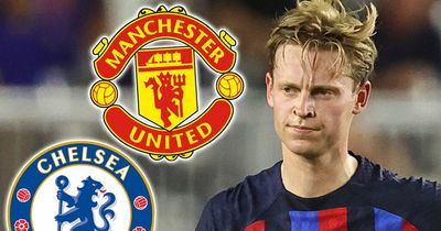 Chelsea's two advantages over Man Utd in 'genuine' transfer pursuit of Frenkie de Jong