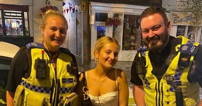 Emmerdale's Daisy Campbell stopped by police officer fans on night out