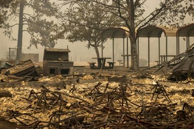 Firefighters race to protect California town threatened by wildfire