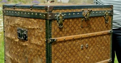 Battered old box bought for £12 turns out to be rare Louis Vuitton with 'eye-popping' value