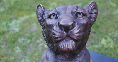 Bronze lion stolen from Born Free exhibition on the Downs in Bristol