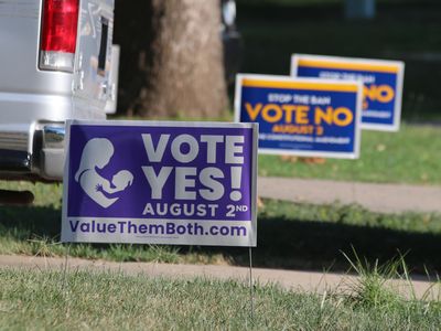 Abortion rights are on the ballot in Kansas