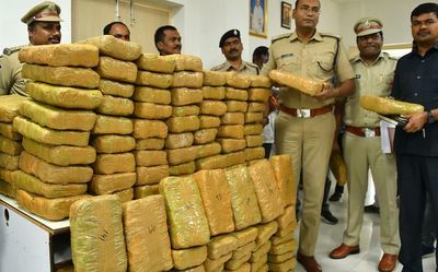 350kgs ganja seized