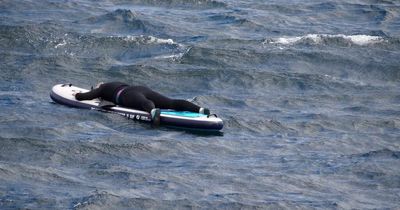 Paddle boarder saved after drifting out to sea in the Highlands as hefty rescue mission launched