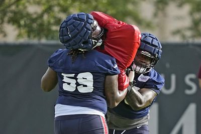 Texans coach Lovie Smith says G Kenyon Green has had ‘normal rookie progression’