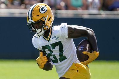 Packers rookie Romeo Doubs gets a win vs. Eric Stokes in 1-on-1s