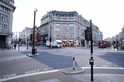 Woman rushed to hospital after being struck by cyclist in Oxford Circus