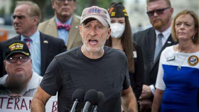 Jon Stewart Accuses GOP of 'Cruelty' for Wanting Minor Amendments to Pricey Veterans' Bill