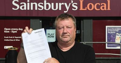 Leeds man 'disgusted' as Sainsbury's bans him for life from every store in the country