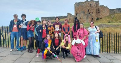 Group of young people take on fundraising walk to tackle period poverty in the North East