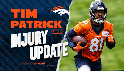 Broncos WR Tim Patrick suffers season-ending ACL injury