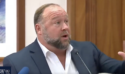 Alex Jones tried to hawk his supplements as he took the stand in $150m defamation trial