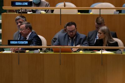 West could trigger nuclear war over Ukraine, Russia says at U.N.