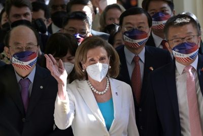 'We come in friendship to Taiwan, peace to the region': Pelosi