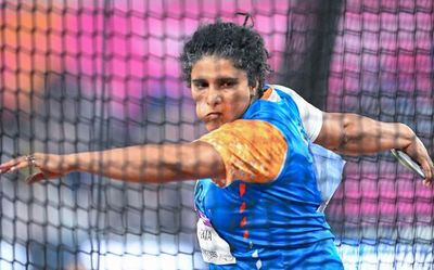Seema Punia finishes 5th, Navjeet Dhillon eighth in women's discus throw final
