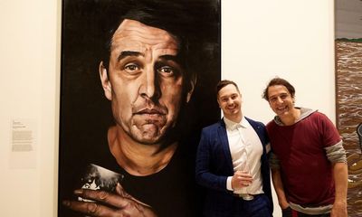 Archibald prize 2022: Jeremy Eden’s portrait of actor Samuel Johnson wins people’s choice award