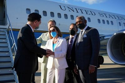Pelosi lauds Taiwan, says China's fury cannot stop visits by world leaders