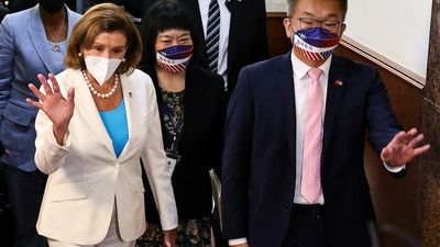 US House Speaker Nancy Pelosi addresses Taiwan's parliament as China summons US ambassador