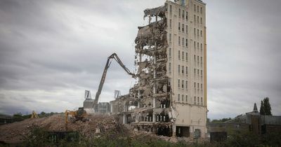 Demolition work underway on final John Player warehouse