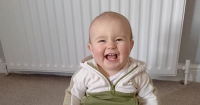 Much-loved baby boy left with brain damage after stroke on first birthday