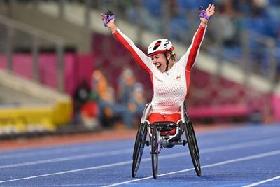 Hannah Cockroft fulfils ultimate legacy in wheelchair racing after beating ‘stacked lineup’
