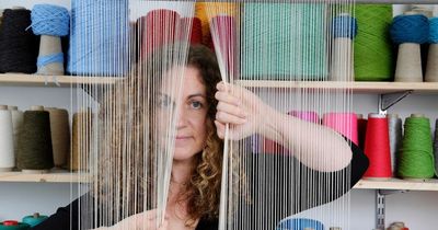 Dumfriesshire artist wins prestigious award for handwoven tapestry