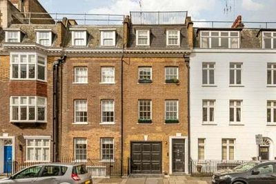 Skinny Westminster townhouse measuring just four-metres wide on sale for £4 million