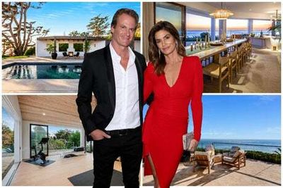 Supermodel Cindy Crawford’s former Malibu beach compound goes on sale for £82.5m