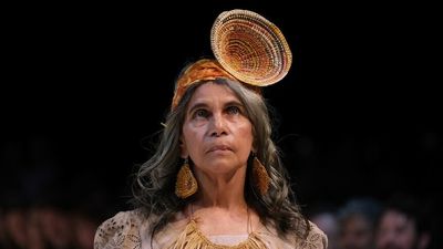 Couture and culture combine for sold-out Indigenous fashion show in Darwin