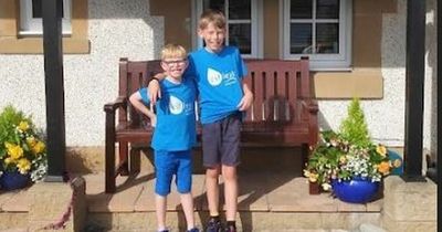 Dunblane brothers took on cycling and walking effort to raise cash for charity set up by uncle