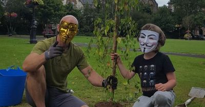 Phantom Planter 'saddened' after trees he planted in Belfast City Council parks removed