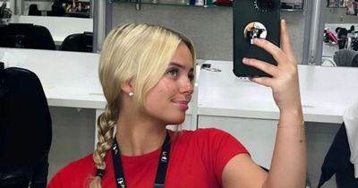 ITV Coronation Street star Millie Gibson looks fresh-faced posing in dressing room as she 'quits' soap