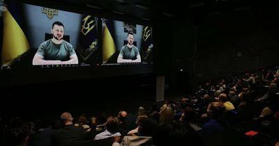 University of Newcastle students join Ukrainian president Volodymyr Zelenskyy's historic video call