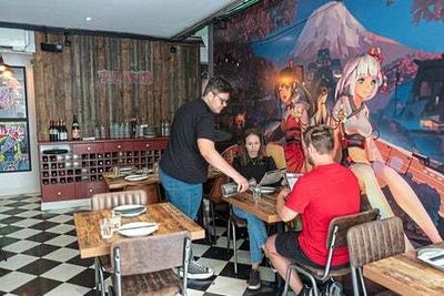 David Ellis reviews Manga Banga: The food may be cartoonish, but this place is full of fun — and heart