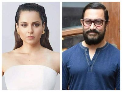 Kangana Ranaut claims all the negativity around ‘Laal Singh Chaddha’ is curated by Aamir Khan himself; calls him the mastermind