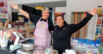 Couple gobsmacked as sweet-toothed 'ghost' caught on CCTV haunting sweetshop