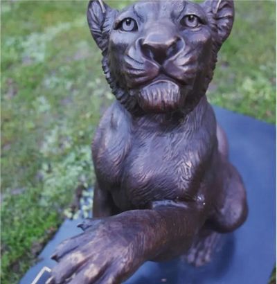 Police appeal after charity’s lion statue stolen from Bristol outdoor exhibition