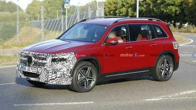 2024 Mercedes GLB Facelift Spied For The First Time