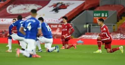Premier League players to stop taking the knee before every match as Everton and Liverpool plan revealed