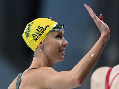 McKeon fires golden last swim shot