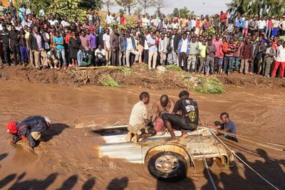 At least 24 people dead as flash flooding hits eastern Uganda