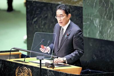 Kishida calls on global community to unite on nuclear disarmament