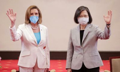 First Thing: Pelosi pledges solidarity with Taiwan amid alarm over China’s reaction