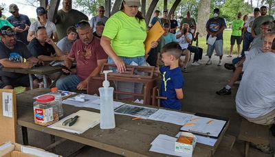 Oh, the anomaly! Drawing for waterfowl blinds on Wolf Lake at William Powers SRA