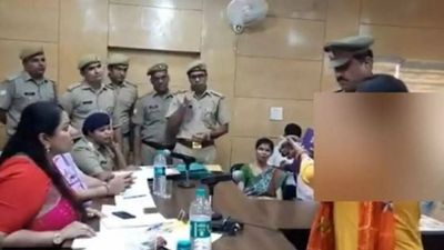 Sexual harassment case: UP women's panel vice chairperson Sushma Singh pulls up police officer
