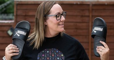 'My £30 Puma sliders saved me from being electrocuted when I vacuumed my lawn'