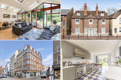London’s £1 million properties: from one-bedroom apartments to Grade II-listed cottages and sprawling mansions
